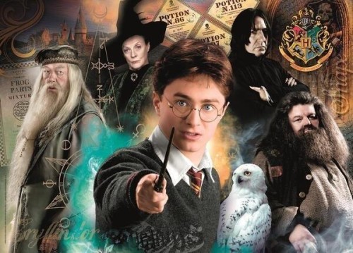 Puzzle 500 Compact Harry Potter, Clementoni