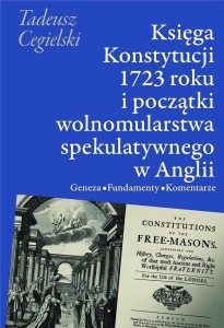 KSIĘGA KONSTYTUCJI 1723 ROKU I POCZĄTKI...