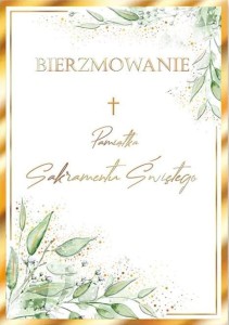 KARNET A5 BIERZMOWANIE. LISTKI