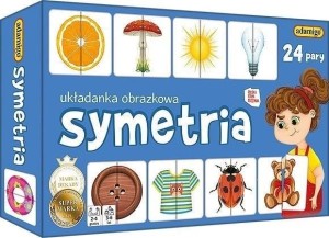 SYMETRIA. UKŁADANKA OBRAZKOWA, ADAMIGO