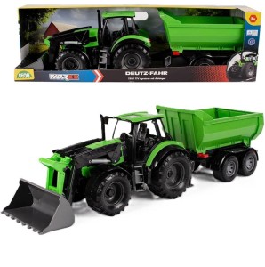LENA WORXX TRAKTOR Z PRZYCZEPĄ DEUTZ FAHR 7250