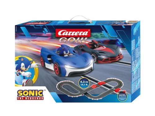 Carrera Go!!! Sonic 4,3m + skocznia, Carrera