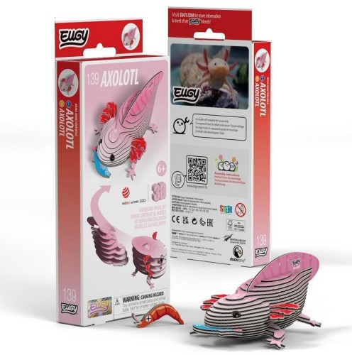 Aksolotl Eugy. Eko Ukladanka 3D, Eugy