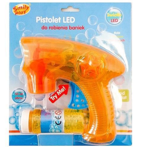 Pistolet Led do robienia baniek mydlanych