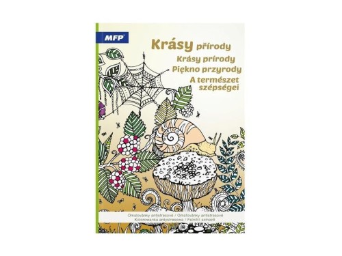 Kolorowanka antystresowa piękno przyrody