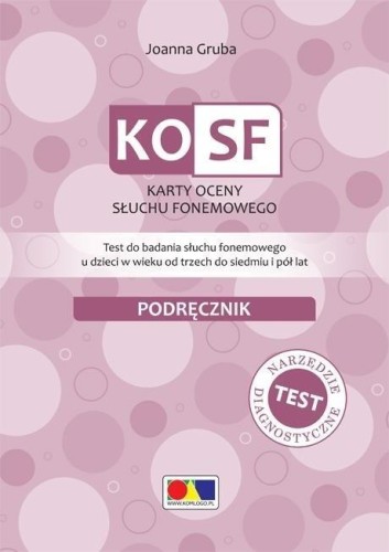 KOSF - Karty oceny słuchu fonemowego, Joanna Gruba