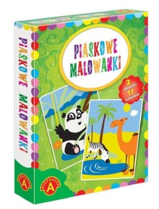 PIASKOWE MALOWANKI PANDA I WIELBŁĄD ALEX