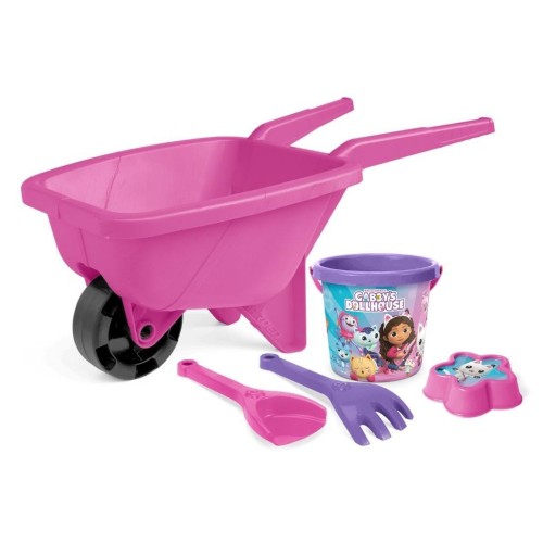 Gabby's Dollhouse taczka z kompletem do piasku
