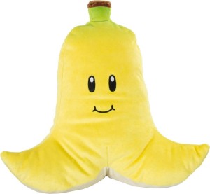 MOCCHI PLUSZ MARIO KART BANANA TOMY, TOMY