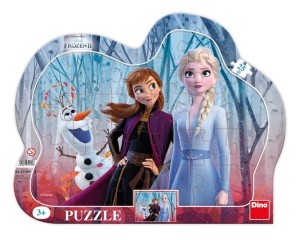 PUZZLE 25 RAMKOWE KRAINA LODU FROZEN II PRZYJACIEL