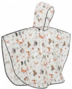 PRZEZROCZYSTE PONCZO PRZECIWDESZCZOWE ODBLASK