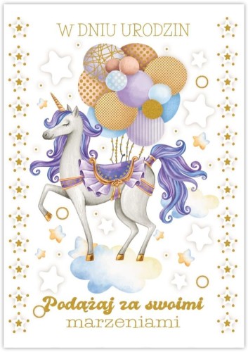 Karnet Silver urodziny