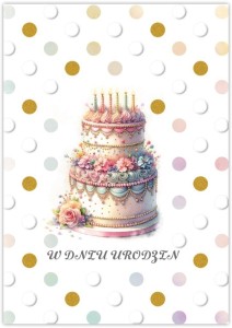 KARNET SILVER URODZINY