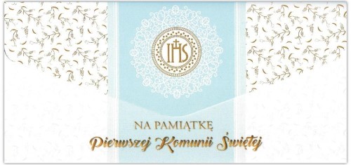 Karnet-koperta DL Pamiątka I Komunii