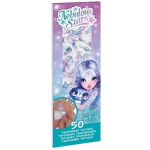 TATUAŻE DLA DZIECI ICEANA 50SZT, NEBULOUS STARS