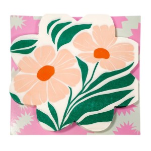 SERWETKI KWIAT ZIELEŃ 30X30CM 20SZT.