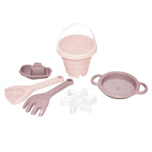 RÓŻANA WATA CUKROWA ZAMEK ZESTAW DO PIASKU 6EL