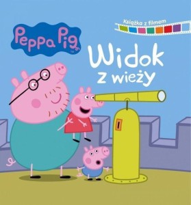 ŚWINKA PEPPA. KSIĄŻKA Z FILMEM. WIDOK Z WIEŻY +DVD