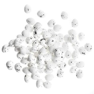 JAJKA STYROPIANOWE NAKRAPIANE 1,8CM 80SZT BIAŁE