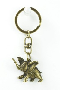 BRELOK METALOWY SŁOŃ ABINO, ABINO