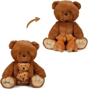 MAMA MIŚ Z 2 MŁODYMI MISIAMI, MAMANIMALS