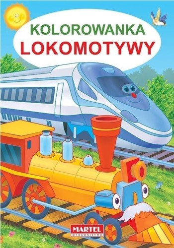 Kolorowanka lokomotywy, paraca zborowa