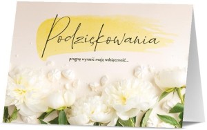 KARNET PODZIĘKOWANIA K. B6-1905