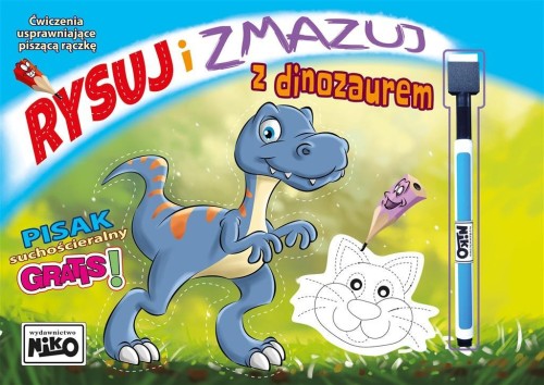 Rysuj i zmazuj z dinozaurem, Wydawnictwo NIKO