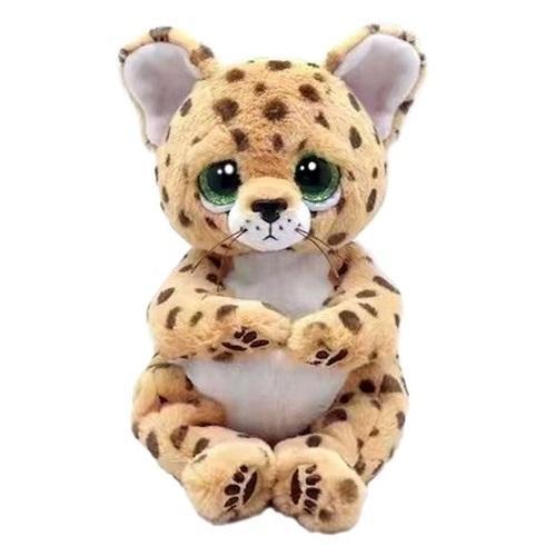 Beanie Bellies Lloyd - piaskowy lampart 15cm, TY