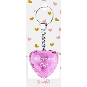 BERLOK PREZENTOWY Z NAPISEM KOCHAM CIĘ!