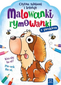 MALOWANKI RYMOWANKI Z PIESKIEM. CZYTAM SYLABAMI..