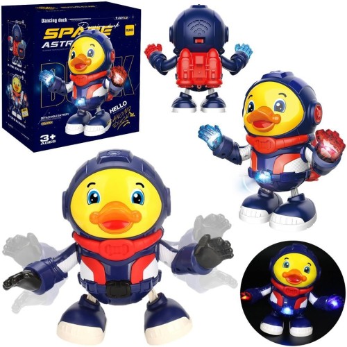 Kaczka astronauta tańcząca na baterie, Trifox