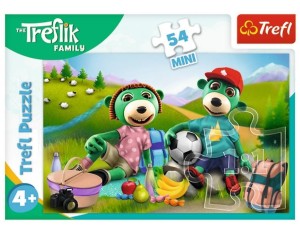 PUZZLE 54 MINI WESOŁY ŚWIAT TREFLIKÓW 4 TREFL