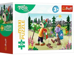 PUZZLE 20 MINIMAXI DZIEŃ TREFLIKÓW 4 TREFL, TREFL