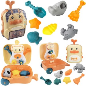 ZESTAW DO PIASKU W WALIZCE 8EL, TRIFOX