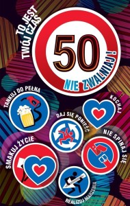 KARTKA OKOLICZNOŚCIOWA URODZINY 50 US03