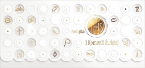 KARTKA OKOLICZNOŚCIOWA KOMUNIA DK02