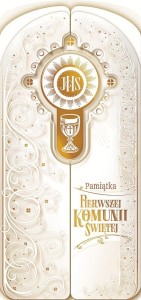 KARTKA OKOLICZNOŚCIOWA KOMUNIA