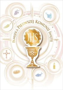 KARTKA OKOLICZNOŚCIOWA KOMUNIA