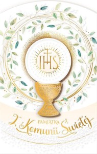 KARTKA OKOLICZNOŚCIOWA KOMUNIA