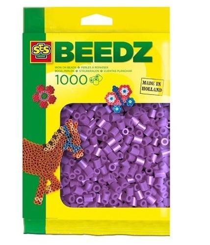 Koraliki do prasowania fioletowe 1000szt, SES
