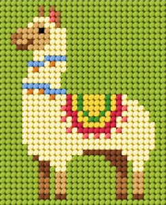 HAFT. MOJE PIERWSZE WYSZYWANIE - LAMA, ANEX-BIS