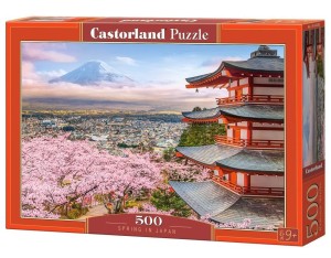 PUZZLE 500 SPRING IN JAPAN CASTOR, CASTORLAND