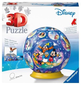 PUZZLE 3D KULA DISNEY, RAVENSBURGER