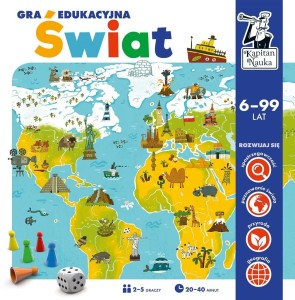 GRA EDUKACYJNA. KAPITAN NAUKA. ŚWIAT
