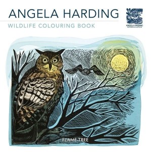 KOLOROWANKA ANGELA HARDING WILDLIFE COLOURING BOOK
