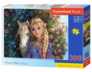 PUZZLE 300 PRINCESS WITH A HORSE, CASTORLAND