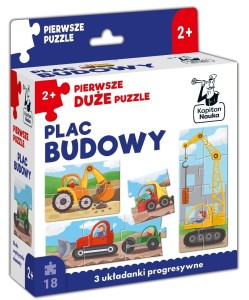 PLAC BUDOWY. PIERWSZE DUŻE PUZZLE, MONIKA PIECZKA