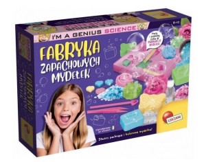 MAŁY GENIUSZ - FABRYKA MYDEŁEK, LISCIANI