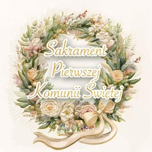 KARNET A5 KOMUNIA WIANEK RETRO